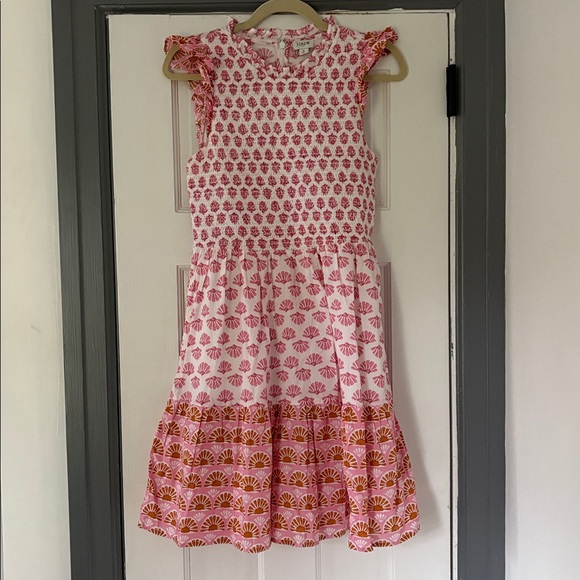 J. Crew Dresses & Skirts - J. Crew Pink and Red Sleeveless Dress